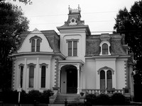 Villa Marre - The House from Designing Women - Black and White