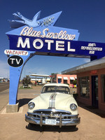 Blue Swallow Motel on Route 66
