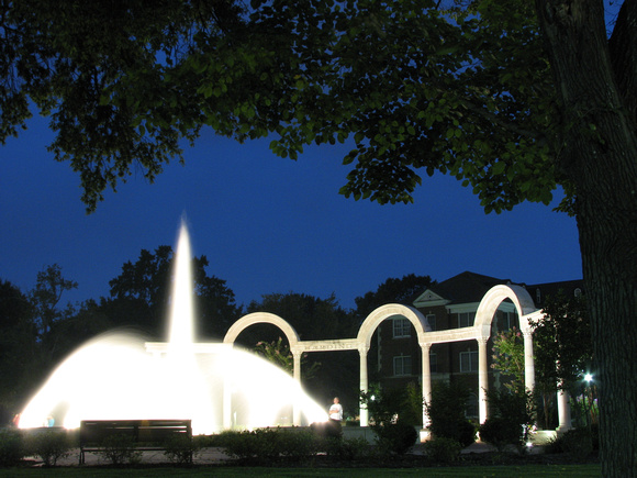 Harding Centennial Plaza Fountain at University of Central Arkansas