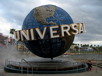 Universal Studios - Cloudy Sky