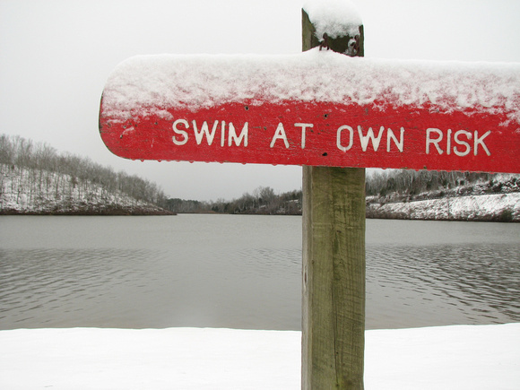 Swim at Own Risk - Woolly Hollow