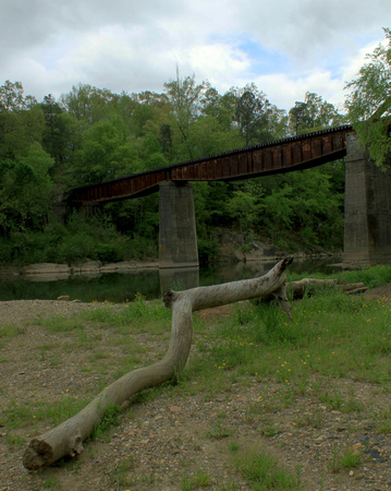 Railroad Bridge across the Caddo River