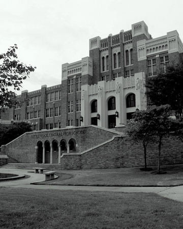 Little Rock Central High School - Angled View