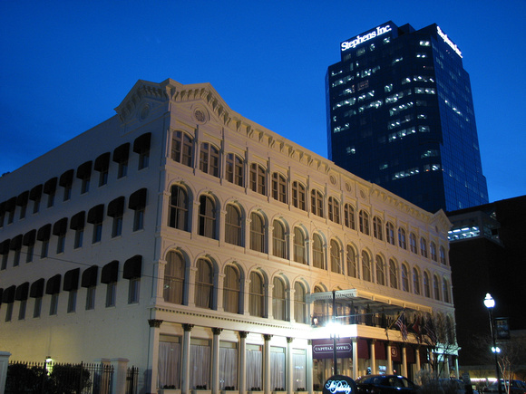 Capitol Hotel and the Stephens Building