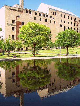 Reflections at the Oklahoma City National Memorial