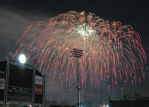 4th of July from Dickey Stephens Park