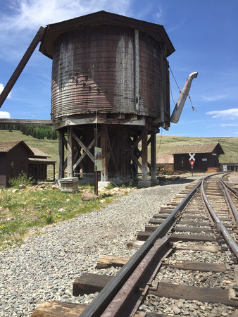 Water Tank at Osier Train Station
