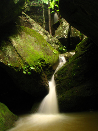 Cascade below Pam's Grotto
