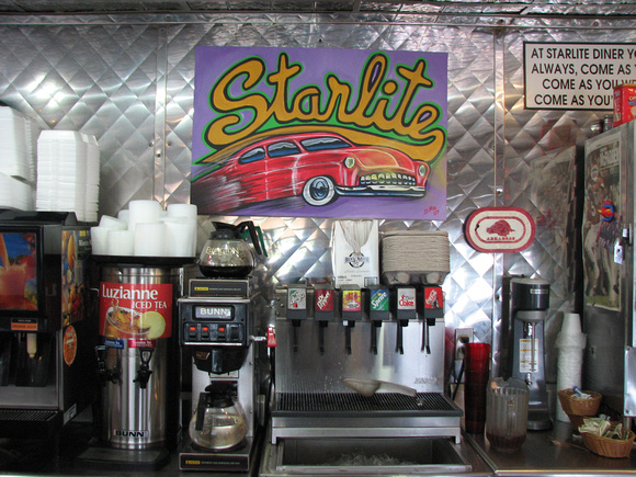 Inside the Starlite Diner