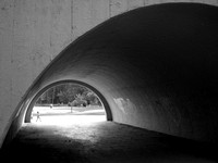 Curves - Ordinance Bunker - Black and White