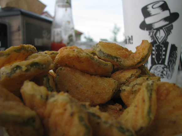 Fried Pickles at Slim Chickens