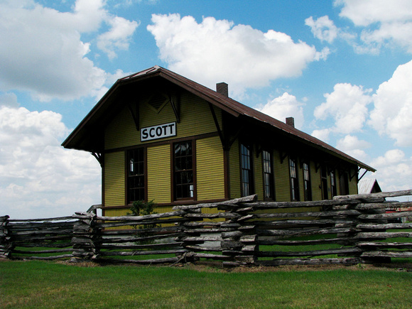 The Old Train Station - Scott, Arkansas