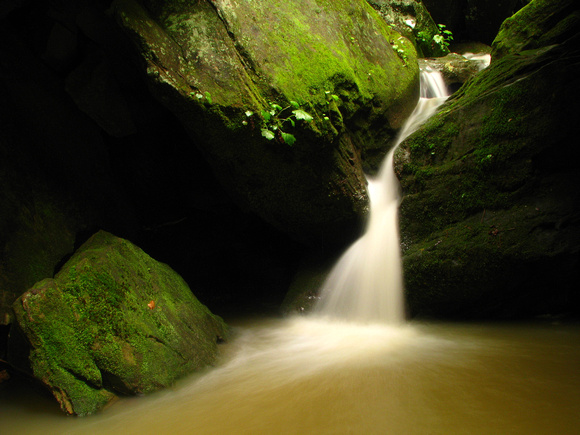 Narrow Stream at Pam's Grotto